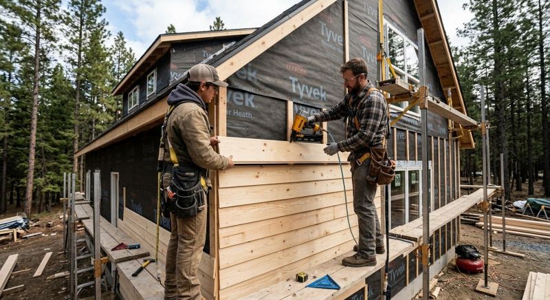 Cabin Siding Installation in Boston, MA