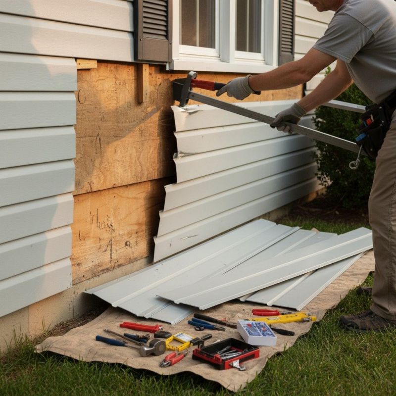 Contact About Metal Siding Repair